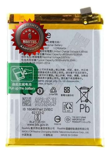 Image of THE BATTERY STORE Original BLP807 Battery for Oppo 7 RMX2151 / RMX2163 / Cs-OPV500SL / RMX2111 Battery with 6 Month Warranty**(PP205)