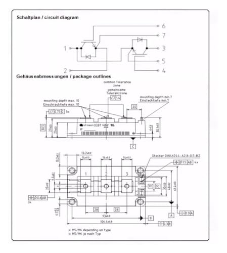 Module FF150R12KS4 pour éviter les surchauffes électriques