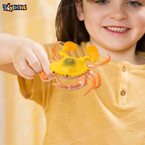 Image of Toyshine Sea World Animals Toy Figure Playing Set for Kids (Pack of 17)
