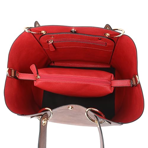 Image of sqlp Large Work Tote Bag for Women Designer Handbags Big Bucket Purses