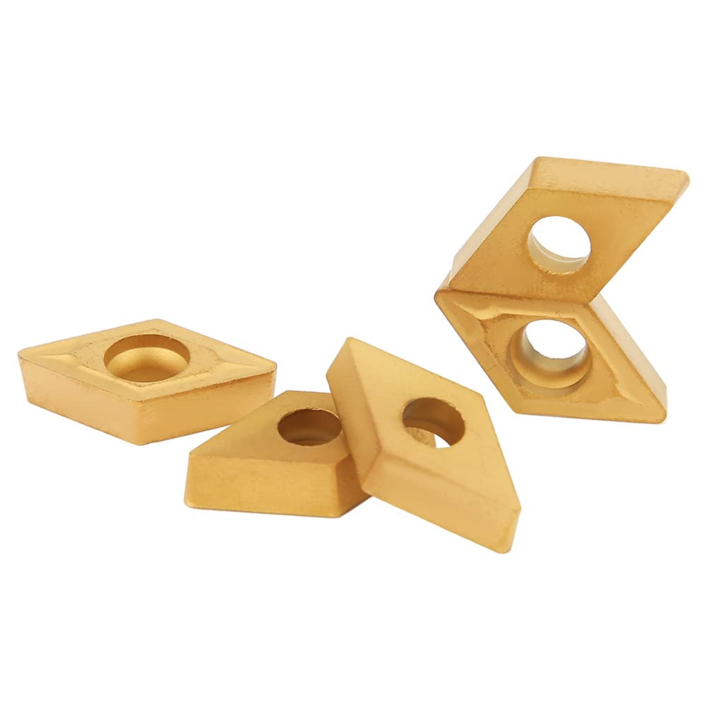 Plaquettes de tournage, lame d'insertion DCMT32.51 haute fiabilité haute ténacité DCMT11T308 pour le traitement de l'acier