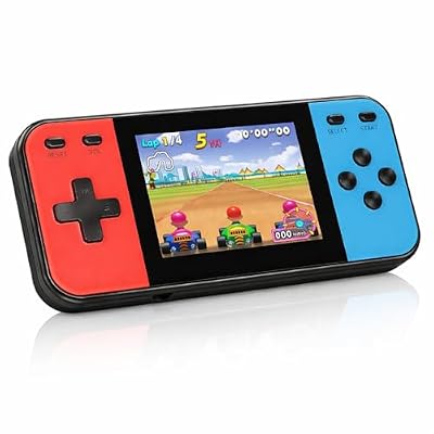 Retro Handheld Game Console, 240 Classic Retro Video Games Preloaded for Kids, Portable Gaming Player with Rechargeable Battery, 3.0" LCD Screen, Pocket Player Travel Games Arcade