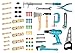 HAZET Junior-Tools Spielzeugsatz Juego de Juguetes, Infantil, Azul Oscuro, Rechteckig