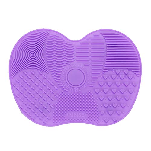 Preisvergleich Produktbild Idyandyans Silikon-Verfassungs-Bürsten-Reinigungs Matte Verfassungs-Bürsten-Reinigungsmittel Pad Kosmetik Pinsel Reinigung Scrubber