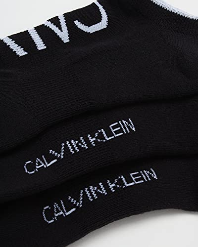 Image of Calvin Klein Mens No Show Socks - 6 Pack Soft Cotton Blend Cushioned Athletic Low Cut Socks for Men for Sports and Running