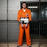 Zoom IMG-2 harnyloom costume carcerato uomo prigioniero Zoom IMG-2 harnyloom costume carcerato uomo prigioniero