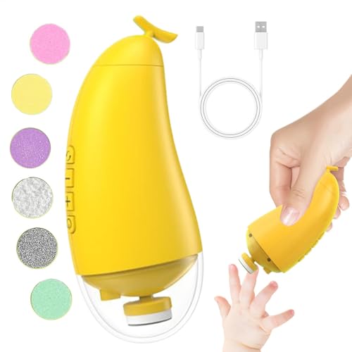 ベビーネイルクリッパー、電動ネイルハサミ、USB充電式安全爪トリマー、爪切り男性と女性用。