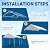 Quictent 10x20 ft Heavy Duty Carport Canopy Galvanized Car Tent Outdoor Garage Boat Shelter with Reinforced Structure, No Sidewall - White