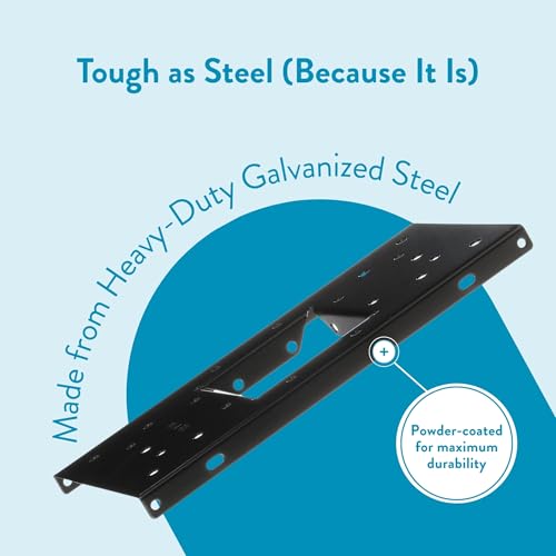 Image of Architectural Mailboxes UMBS0B06AM Mounting Board, Steel Accessory, No Size, Black