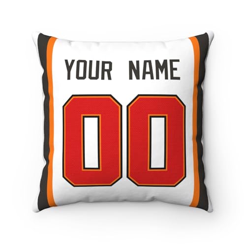 Image of ANTKING Throw Pillow 2 Pack Custom Any Name and Number Personalized Gift for Men Women Boys