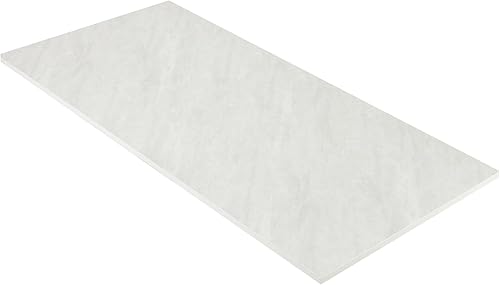 Kaboon Mesa Universal de Sobremesa 45.67"x23.62", Superficie de Mesa Sólida de Melamina de Una Pieza, Escritorio Doble Escritorio en L DIY, Hogar y