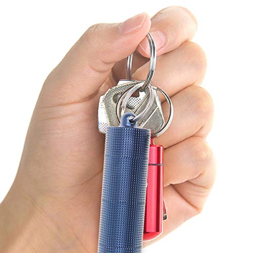 Caixa de comprimidos impermeável BESPORTBLE, mini chaveiro, porta-comprimidos, porta-garrafas, recip