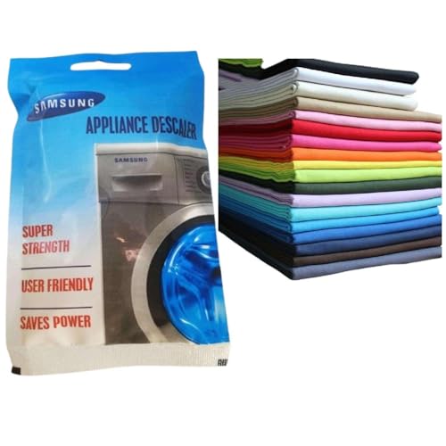 Image of Samsung Washing Machine Drum Cleaning Powder Descaling Powder for Top & Front Load Samsung Washing Machine (WashDSFing & Drum Cleaner) Scale Remover, (pack of 1)