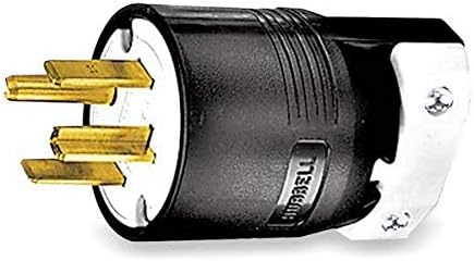 4 Wire Industrial Straight Blade Plug - Wiring DEVICE-HBL9431C