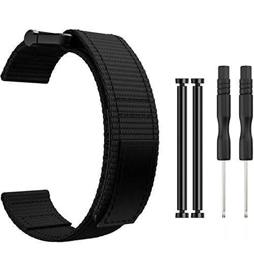 Bracelet montre nylon 22mm anti transpiration pour Garmin Approach S60 - 3