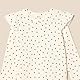 Amazon Essentials Baby Mädchen Langarmbodys mit Rüschen, 2er-Pack, Marineblau/Punkte, 12 Monate