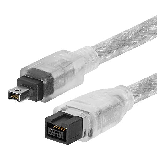 image for Cmple - 15FT Bilingual FireWire 800/Firewire 400 Cable - IEEE 1394 Hig