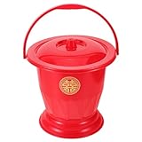 Gain de place : léger et portable, ce crachoir ou urinoir de mariage se range facilement, optimisant l'espace pendant et après les cérémonies de mariage ou au quotidien. seau de toilette, pot de chambre en plastique