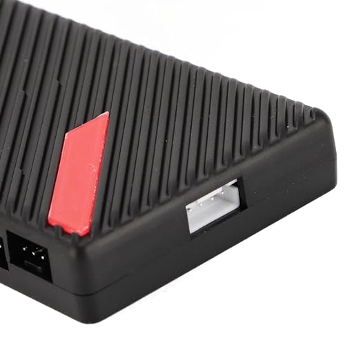 LICAEVEY Contrôleur de Concentrateur de Ventilateurs ARGB PWM 10 Ports pour PC - Base Magnétique, Alimentation SATA 5 V, 3 Broches, RGB, Prend en Charge 10 Ventilateurs de Boîtier avec – vue 8