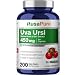 Uva Ursi 4500mg 200 Vegetarian caps (Non-GMO & Gluten Free) Bearberry - Supports Urinary Tract Health, UTI Relief, Immune Booster, Headache Relief