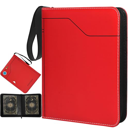 Hipoocok Jumbo Card Binder Holds 60 Pockets (5.9x8.1 Inch) XL Large Cards