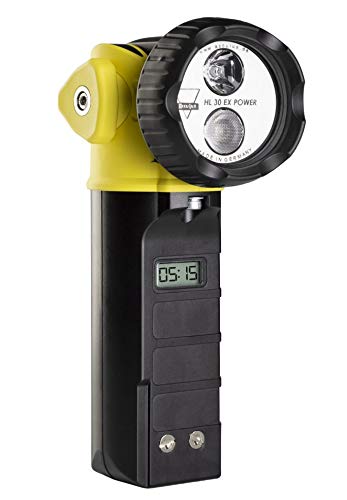 Lampe de sécurité à tête flexible AccuLux HL 30 EX POWER pour zones explosives sans chargeur