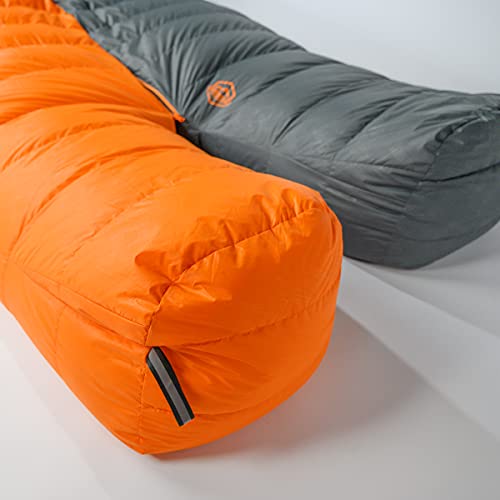 Zooobelives ALPLIVE-D1500 10 Degree F Hydrophobic Down Sleeping Bag For Adults - Lightweight And Compact 4-Season Mummy Bag thumb #4