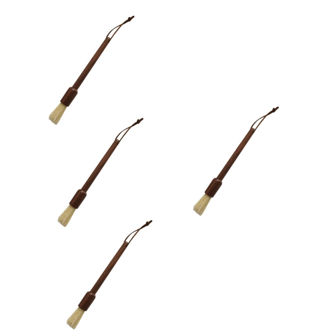 Cabilock 4 Piezas Cepillo De Limpieza Para Cafeteras Cepillo Limpiador De Maquinas De Cafe Máquina Limpiadora De Brochas De Maquillaje Fabricante Equipo Limpiapipas Para Limpiar Café Nuez