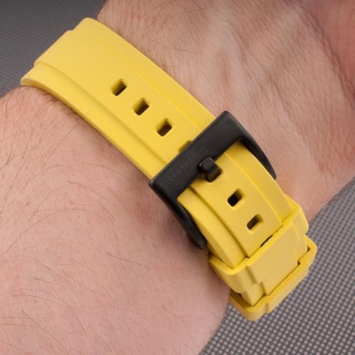 Image of StrapHabit Quick Release Rubber Watch Strap Band FKM 20mm 22mm 24mm