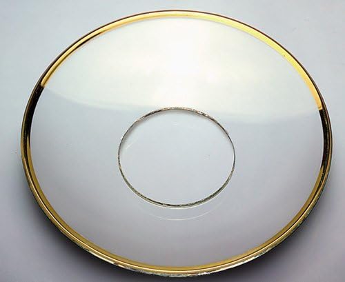 Bobeche Gold Border Lm-01101 SET OF 2