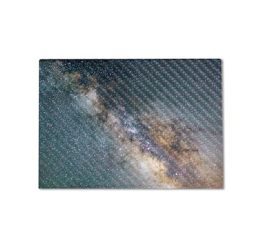 Image of Carbon Fiber Gaming Skin Compatible with HP Envy x360 16 inch (2023) - Galactic Landscape - Premium 3M Vinyl Protective Wrap Decal Cover - Easy to Apply | Crafted in The USA by MightySkins