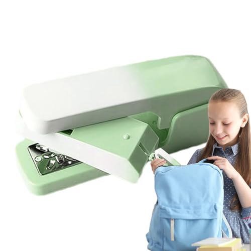 360 grados Swivel Stapler, Multi-Angle Book Binding Tool, 20-Sheet Stapling Capacity, Sturdy Desktop Design, Ideal para oficinas de oficinas, Organización en casa, proyectos de escuela