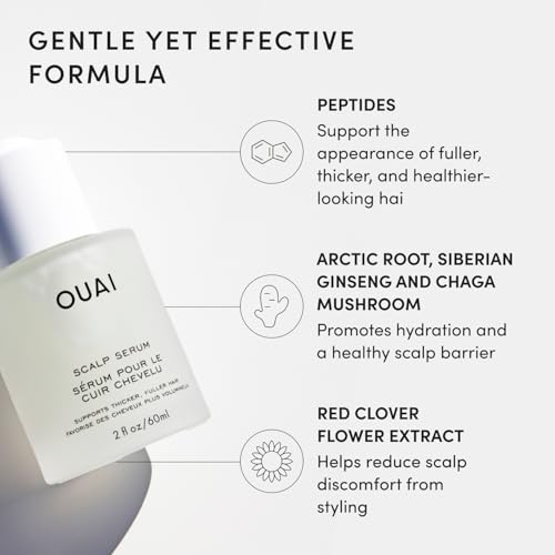 OUAI Scalp Serum with Hyaluronic Acid & Peptides 2oz — view 5