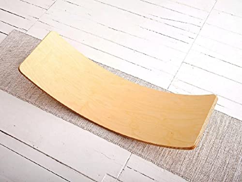 Structio International Tabla de equilibrio de madera de haya para niños y adultos Cover