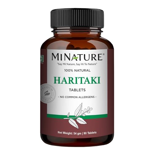 Mi Nature Haritaki Tablets| 90 Tablets 1000 mg|