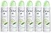 Dove Anti-Perspirant Deodorant Spray, Cucumber & Green Tea, Dry 48 Hour Protection 150 Ml (Pack of 6)