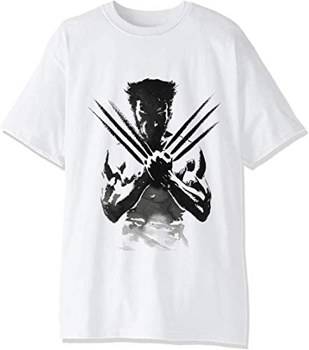 Wolverine Crossed Hands T-shirt pour homme, blanc, XXL