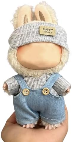 Labub Vêtements de poupée 17 cm - Joli costume streetwear (sweat ...