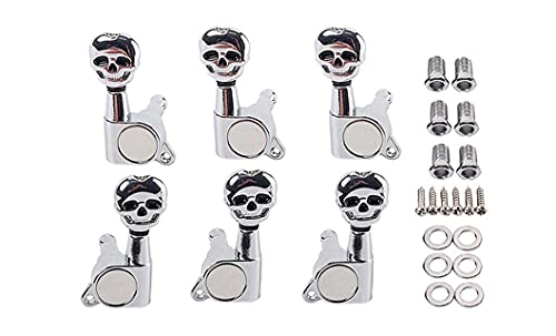 Kit Complet Chevilles & Accessoires Bronze Pour Guitare Cigare 3 Cordes – Pont, Mécaniques, Verrous, Clés