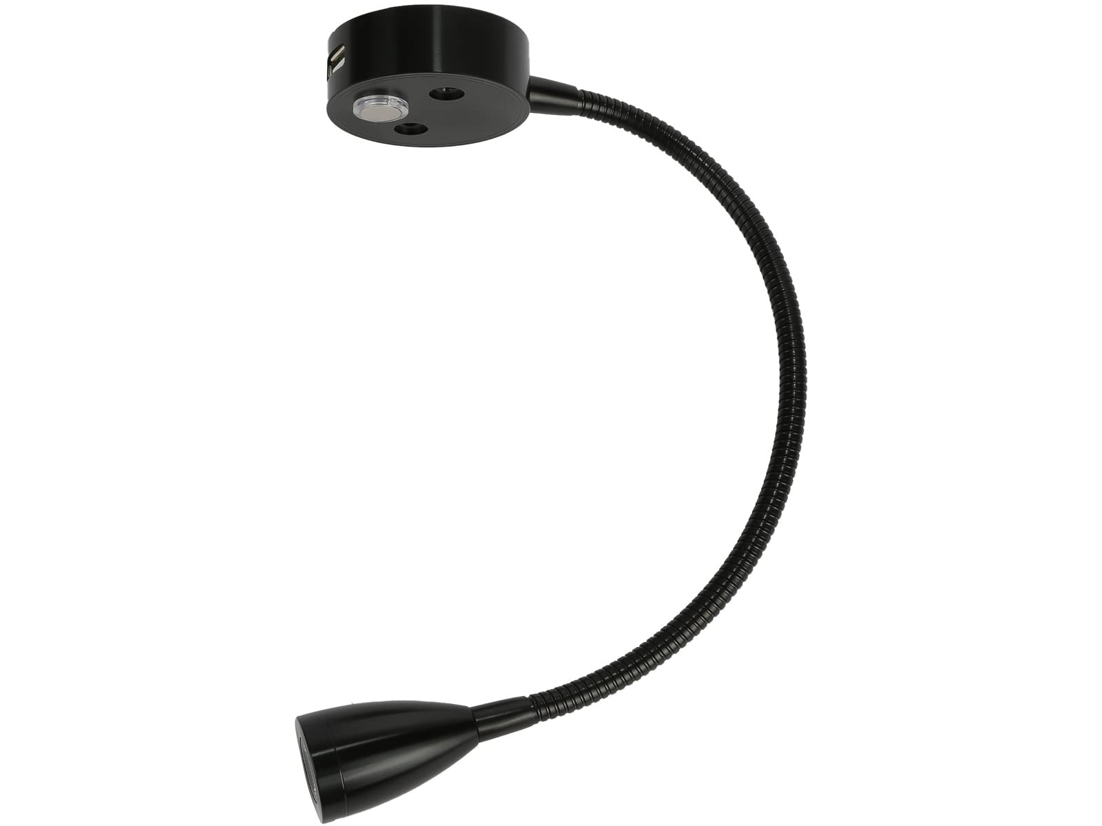 Amazon | LED マップランプ 読書灯 ブラック 調光/調色機能付き