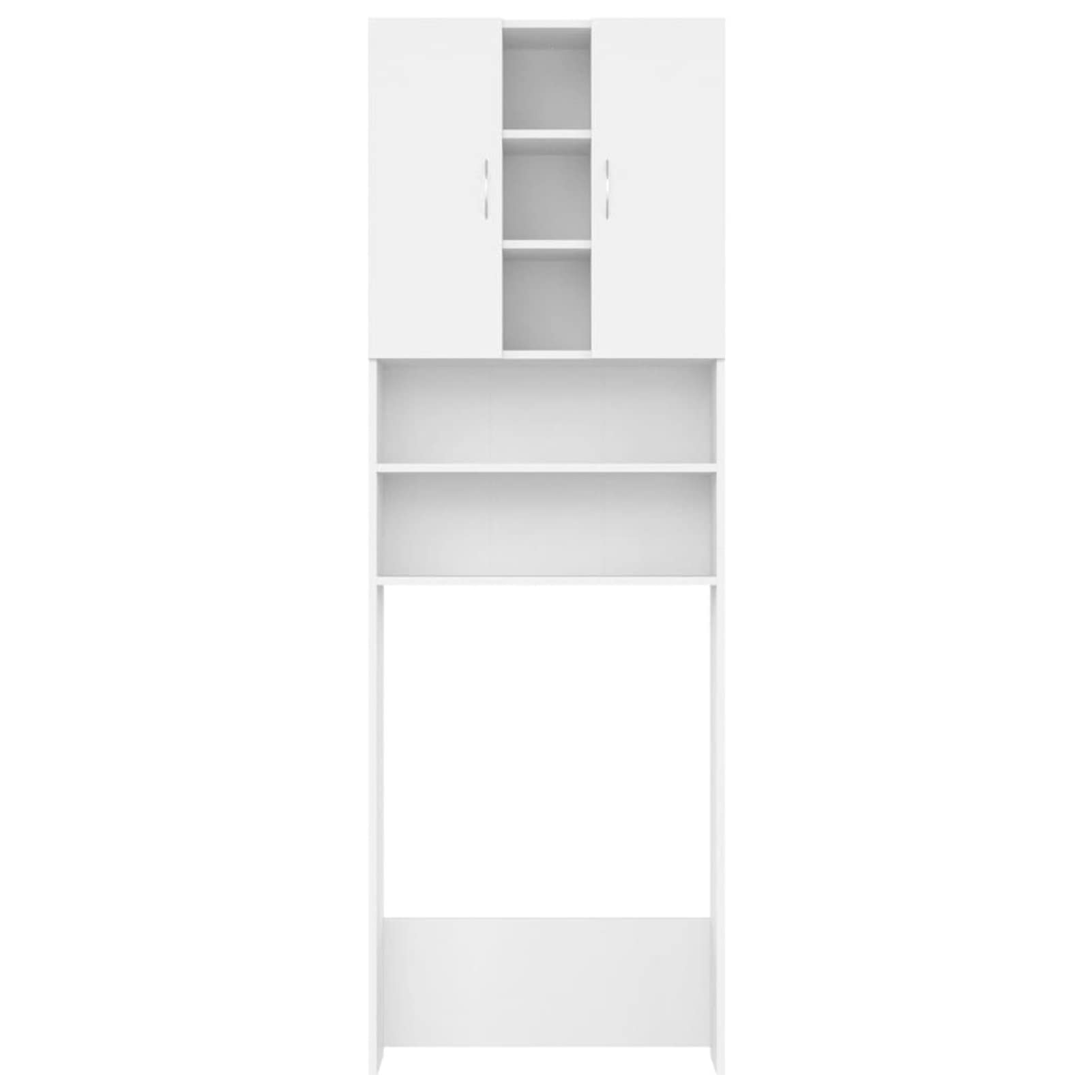 Lechnical Mobile per Lavatrice Bianco 64x25,5x190 cm,Accessori elettrodomestici,Accessori lavatrici e asciugatrici,Accessori per lavatrici e asciugatrici -808422