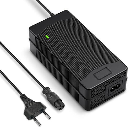 Chargeur 54.6V 2A Pour Trottinettes Électriques | Compatible Kugoo M4, Hitway H5, Speedway Mini 4 Pro | Fiche 3 Broches