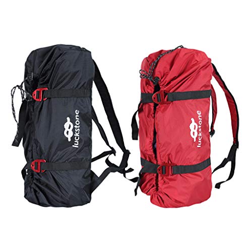 Milageto 2X Escalada en Roca Cuerda para Espeleología Bolsa Sling Cord Gear Mochila