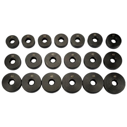 Druckstück Treibsatz Lager Schalen 52 tlg. Montagescheiben Buchsen Simmering, 52 tlg. Druckstück Press Werkzeug