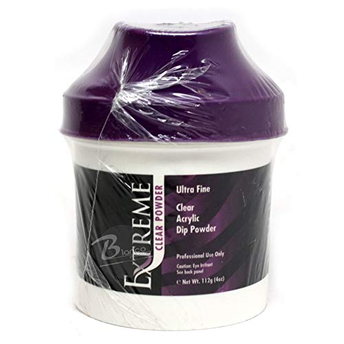 Backscratchers Extreme Clear Acrylic Dip Powder 4 oz Backscratchers Extreme Clear Acrylic Dip Powder 4 oz