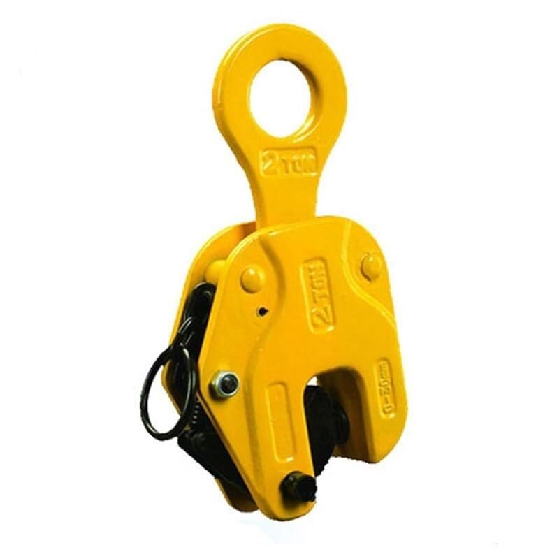 Zaciski do podnoszenia, pionowy zacisk płytowy, 1-5 ton zacisk do podnoszenia blachy stalowej, otwór szczęki do 5 cm, do podnoszenia i transportu ciężkich (3T)