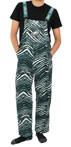 Zubaz NFL Zebra Overalls for Adults