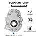 RYFT Hydraulic PTO Pump 7.4 GPM 540 RPM 2250PSI Hydraulic Power Take Off Pump 6 Teeth SAE16 Inlet and SAE12 Outlet for Trucks and Tractors