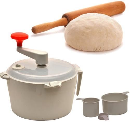 KhushiFab Plastic Automatic Atta Roti Maker for Home (White)