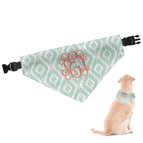 monogrammed dog bandana